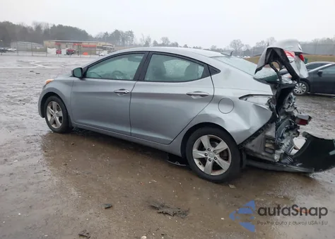 2012 Hyundai Elantra Gls (Ulsan Plant) из США, поврежденный, VIN KMHDH4AE1CU428342